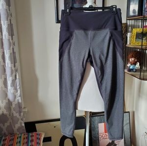 Prana Black and Gray Leggings